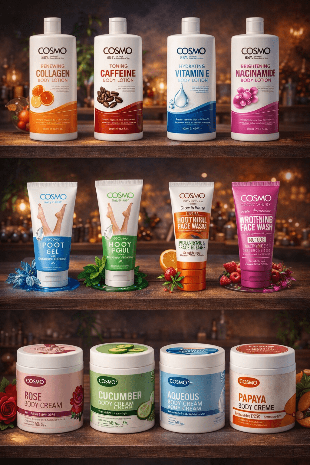 Cosméticos background